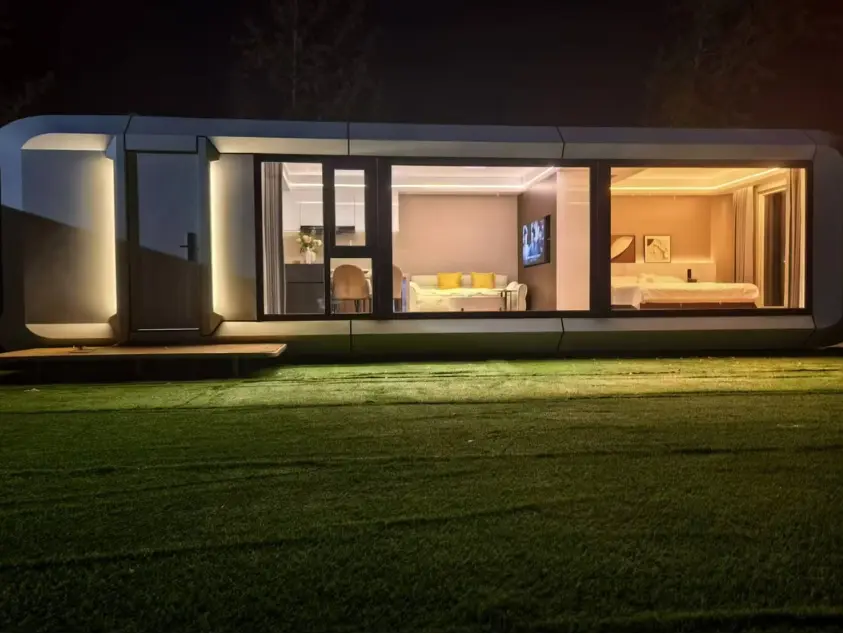 Luxury Apple Cabin House